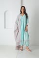 Riona Kurta Aqua color