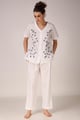 Kylie, Pyjama Suit White color
