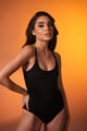 Black Rhinestone Swimsuit - Mysthelle - Image 1