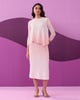 Clarey Skirt Set Pink color