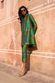 Brocade Pant Green Multi Green Multi color