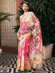 Ashwini Saree Pink color