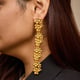Gold Chrome Earrings Gold color