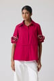 Chriselle Shirt Magenta Rose/Sunset color