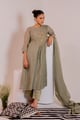 Ruha Kurta Green color