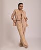 Clover Beige Pants Beige color