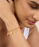 Mantra Bracelet Gold color