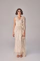 Sadie Dress Ivory Ivory color