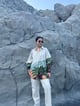 Heather Shirt Beige color