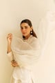 Zaisha - Short Kurta with Dhoti Daisy Ivory color