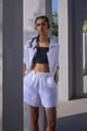 The Albeli Shirt Powder Blue color