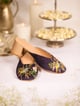 Naina (Mule Heel) Indigo color