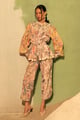 Mixed Pastel Hues Co-Ord Set Multicolor color