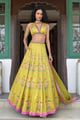 Yellow Lehenga Set Yellow color