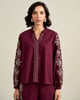 Kate Top Wine color