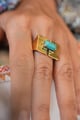 Turk Band Brass Ring - SOUL WORKS - Image 1