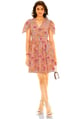 Teresa Floral Dress Blush color