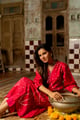 Falak Kurta Set Pink color