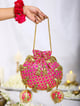 Chetana (Potli) Pink/Gold color