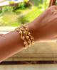 Maya Bracelet Gold/White color