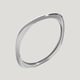 Squircle Petite Bangle Silver color