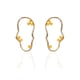 Kai Earrings Green color