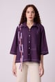 Theo Shirt Berry Purple color