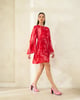 Reveire Dress Vivid Red/Pink color