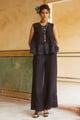 Quince Co-Ord Set Black color