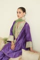 Zariya Kurta Set Purple color