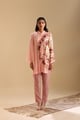 Naqsh Embellished Co-Ord Set Pink color