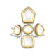Valliyan Polki Vatician Handcuff Gold color
