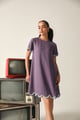 Savanna Dress Purple color