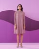 Manila Dress Mauve color