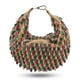 Nano Stone Boat Bag Red/Green/Beige color