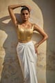 Gold Corset Gold color