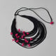 Vanya Small Black, pink color