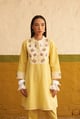 Marigold Kurta Set Yellow color