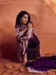 Mehar Suit Set Purple color