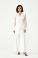 Olivia Pant Suit Ivory color