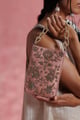 Sukoon Blush Potli Bag Blush color