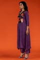 Sreevat Pants Purple color