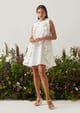 Florence Mini Dress White color