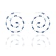 Classic Merigold Earrings Grey color