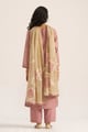 Lilac and Beige Woven Salwar Suit Lilac/Beige color