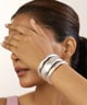 Silver Triple Cuff Silver color