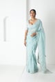 Zoa Saree Baby Blue color
