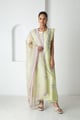 Suki Kurta Tea Green color