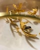 Fiore Studs Gold color
