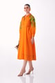 Mimosa Dress Orange color